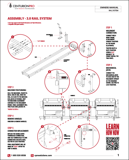 3.0 Rail System Setup Guide